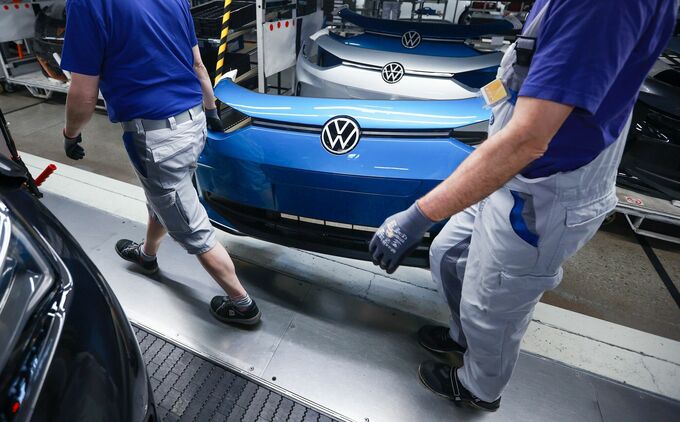独ＶＷ、従業員約２万人が早期退職で合意－事業再編の進展示唆