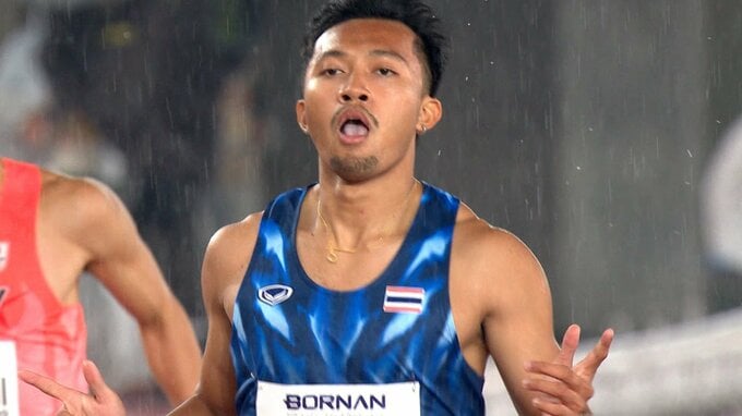 タイの新星・ブーンソンがアジアタイ記録19秒88で200mも制し短距離2冠達成！水久保漱至は20秒56で銅メダル　日本勢3大会連続表彰台は死守【アジア大会】|TBS NEWS DIG