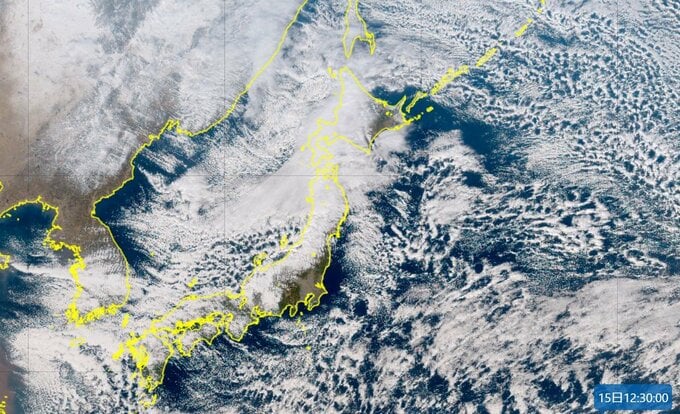 【気象情報 15日正午更新】強い寒気が南下 厳しい寒さ続く　富山県は15日夜から17日にかけ土砂災害に注意・警戒【3時間ごと 雪と雨のシミュレーション】冬型の気圧配置が続く|TBS NEWS DIG