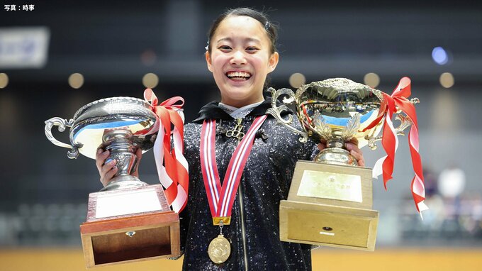 「少しビビってしまった」15歳の新星・西山実沙が全日本初制覇！強心臓の裏に見せた“等身大の素顔”【女子決勝】|TBS NEWS DIG