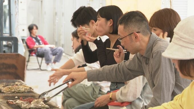 行き場を失った能登のカキ　食べて応援！石川県羽咋市で“春のかきまつり”|TBS NEWS DIG