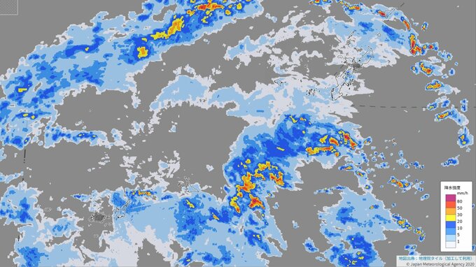 24日頃にかけ警報級の大雨に警戒　沖縄地方　大気の状態が不安定になるおそれ|TBS NEWS DIG