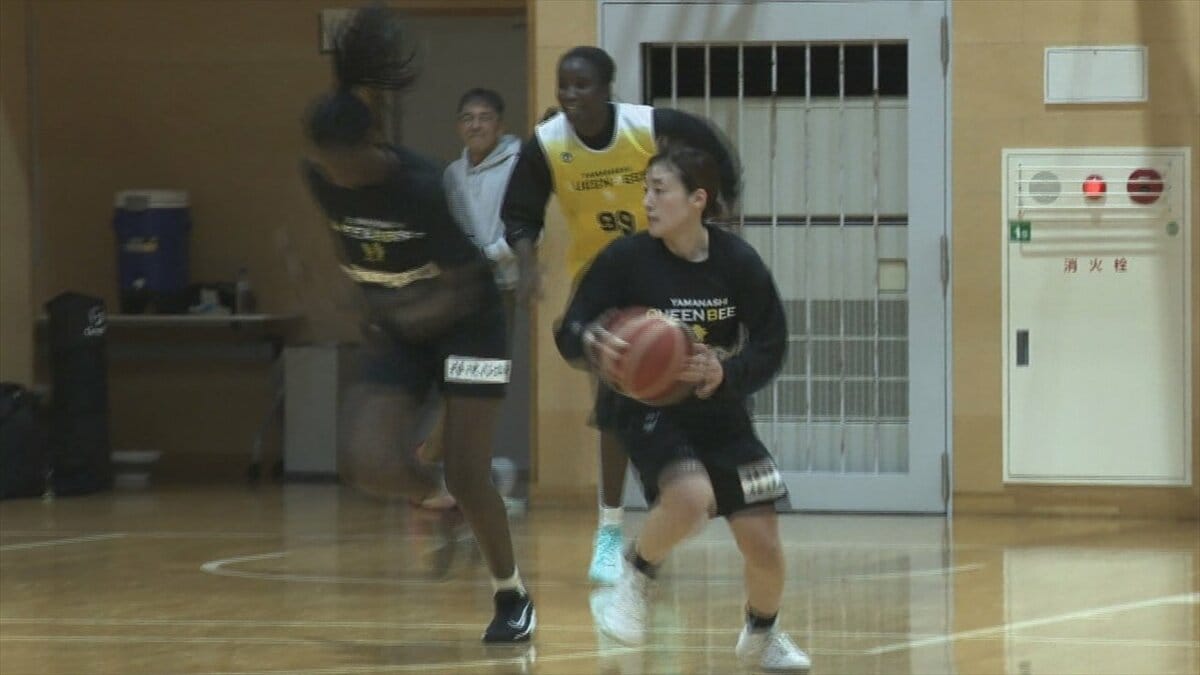 「優勝を目指してやっているので雰囲気は良い」　悲願の１部昇格へ　Wリーグ山梨クィーンビーズ