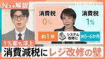 どちらがいい？食品消費税0％は「レジ改修に1年」　スピードの「1％案」と“家計への恩恵”は年間8400円の差【Nスタ解説】|TBS NEWS DIG