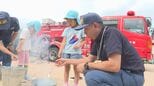 夏休みは火の事故に注意!園児が花火の安全な遊び方を学ぶ 山口|TBS NEWS DIG