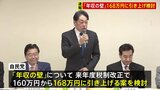 【速報】“年収の壁”168万円への引き上げ案を自民党が検討　「基礎控除」「給与所得控除の最低額」を物価上昇率に合わせ　案をもとに国民民主などとも協議へ|TBS NEWS DIG