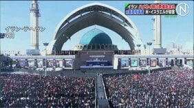 イラン前最高指導者ハメネイ師の葬儀 ひつぎは5日夕方までテヘランに安置される予定 最大2000万人の市民が訪れると推定|TBS NEWS DIG