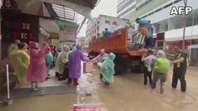 タイ南部で大規模な洪水被害 19人死亡との報告　約200万人被災　竜巻被害も発生…住宅70棟以上が損壊|TBS NEWS DIG