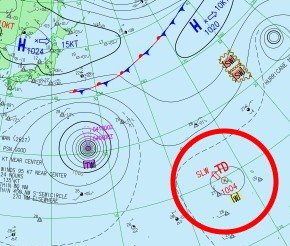 【気象情報】“台風のたまご”＝熱帯低気圧が発生　南の海上に　今後の動きはどうなる？【14日（水）までの雨風シミュレーション】4日午前3時の実況天気図に「TD」の記号　|　SBC NEWS | 長野のニュース | SBC信越放送