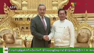 ミャンマー 軍主導の新政権の大統領が中国外相と会談 関係強化を確認| TBS CROSS DIG with Bloomberg