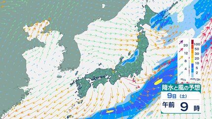 沖縄】竹富町で降り始めから141mmの降雨観測 7日かけて梅雨前線の影響