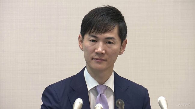 石丸伸二氏が「再生の道」代表退任を表明　政治活動は継続　9月14日に新代表の選考会、16日に発表|TBS NEWS DIG