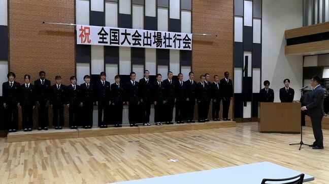 駅伝とラグビーの全国大会に出場する倉敷高校で壮行式　駅伝男子は47年連続出場、女子は初の代表【岡山】|TBS NEWS DIG