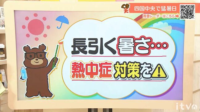 熱中症警戒アラート発表 ３日（木）も日差し強まり厳しい暑さ 万全な熱中症対策を 愛媛|TBS NEWS DIG