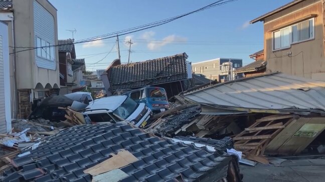 まもなく発生から72時間 石川県内の死者78人に 14の自治体で断水続く|TBS NEWS DIG