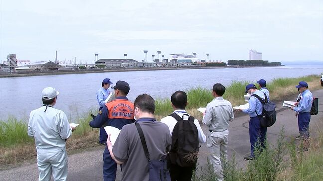 「雨の降り方が明らかに変わってきています」川の水量が増える時期に備え一級河川・土器川の堤防点検【香川】|TBS NEWS DIG