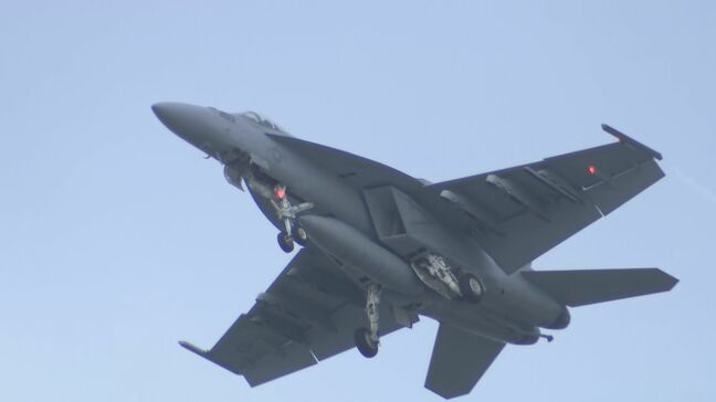 昼夜絶え間なく実施　空母艦載機FCLP　騒音300回超　アメリカ軍岩国基地|TBS NEWS DIG