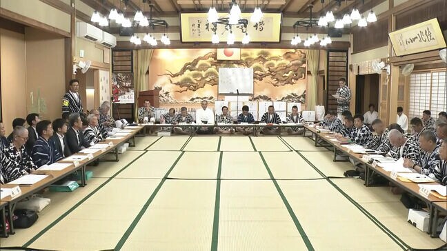 博多の夏が始まる 博多祇園山笠振興会が総会 各流の出発時間決まる 暴力団排除や飲酒運転根絶も確認|TBS NEWS DIG