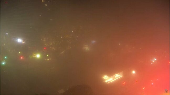いつもの景色が一変 熊本市で濃霧 100m先が見えない・・・|TBS NEWS DIG