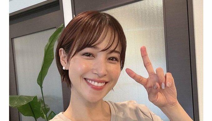 鷲見玲奈さん　「バッサリ切りました！！20センチくらい！」　ショートカットに【変身】　「暑すぎる毎日を快適に過ごせるぅう」|TBS NEWS DIG