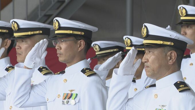 救難飛行艇を運用　海上自衛隊第７１航空隊創立５０周年で式典　|　山口のニュース・天気・防災｜tys NEWS｜ｔｙｓテレビ山口
