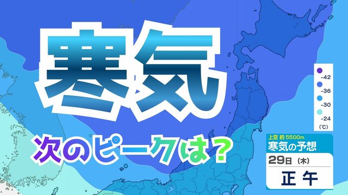 【大雪情報】またも寒気 次のピークは？日本海側は大荒れか…29日（木）30日（金）は警戒　週間予報で見る気圧配置の変化【雪と雨のシミュレーション】　|　富山のニュース｜天気・防災｜チューリップテレビ