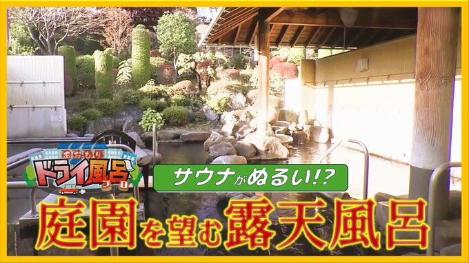 ぬるい!?サウナが約60℃そのワケは…庭園露天風呂の外気浴で“ととのう”温泉【青森の温泉・銭湯へドライ風呂17軒目】　|　青森のニュース│ATV NEWS│青森テレビ