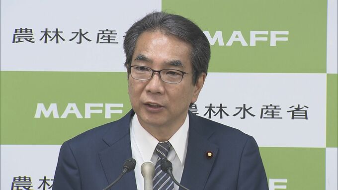 江藤農水大臣あすから訪中へ　水産物など輸入規制撤廃に向け協議