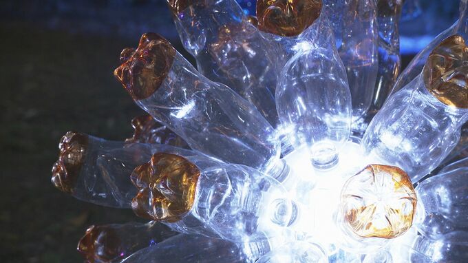 使ったLEDは3万5000球…美大生プロデュースのイルミネーション点灯はじまる　|　石川県のニュース｜MRO北陸放送