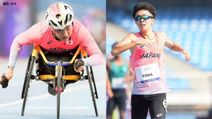 車いすの佐藤友祈と知的の戸田夏輝が銀メダル獲得！日本勢が躍進【パラ陸上・世界選手権】|TBS NEWS DIG