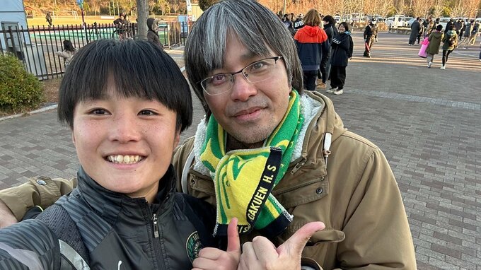 男手一つで支えてくれた父へ誓った最後の冬　大商学園・三島ゆな「結果で恩返しを」【全日本高校女子サッカー選手権】|TBS NEWS DIG