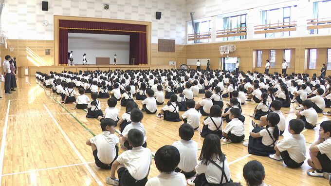 音楽会や修学旅行　楽しみなイベント多い２学期スタート　公立小中学校で始業式　山口県|TBS NEWS DIG