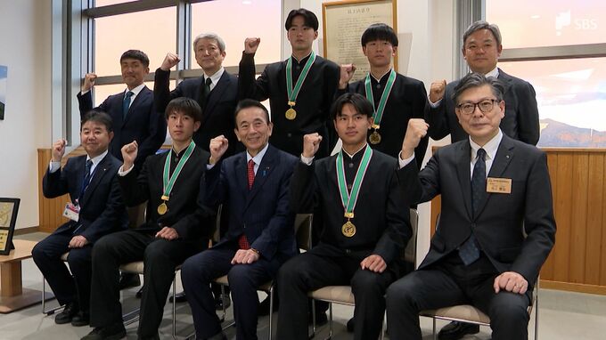 「応援をエネルギーに変え優勝旗持ち帰る」全国高校サッカー出場の静岡学園 全国制覇へ意気込み＝静岡　|　静岡のニュース | SBSNEWS | 静岡放送