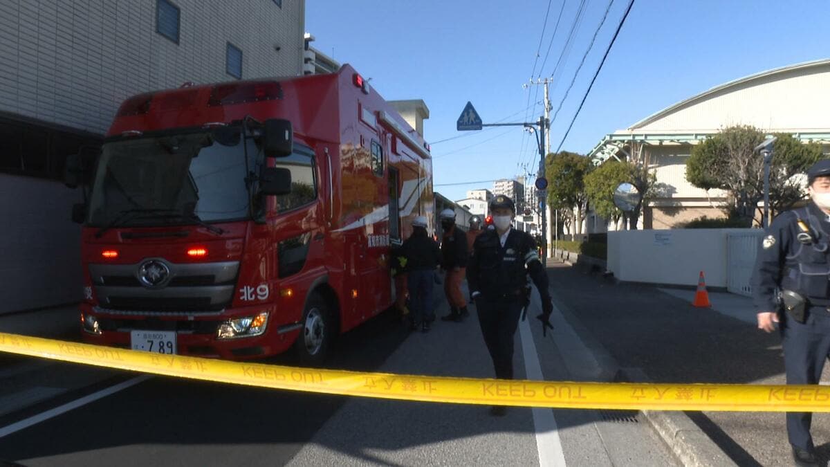 小学校前の側溝から「硫化水素」検出、周辺は一時立ち入り規制⋯消防が大量放水で濃度を下げ規制は解除・人的被害なし