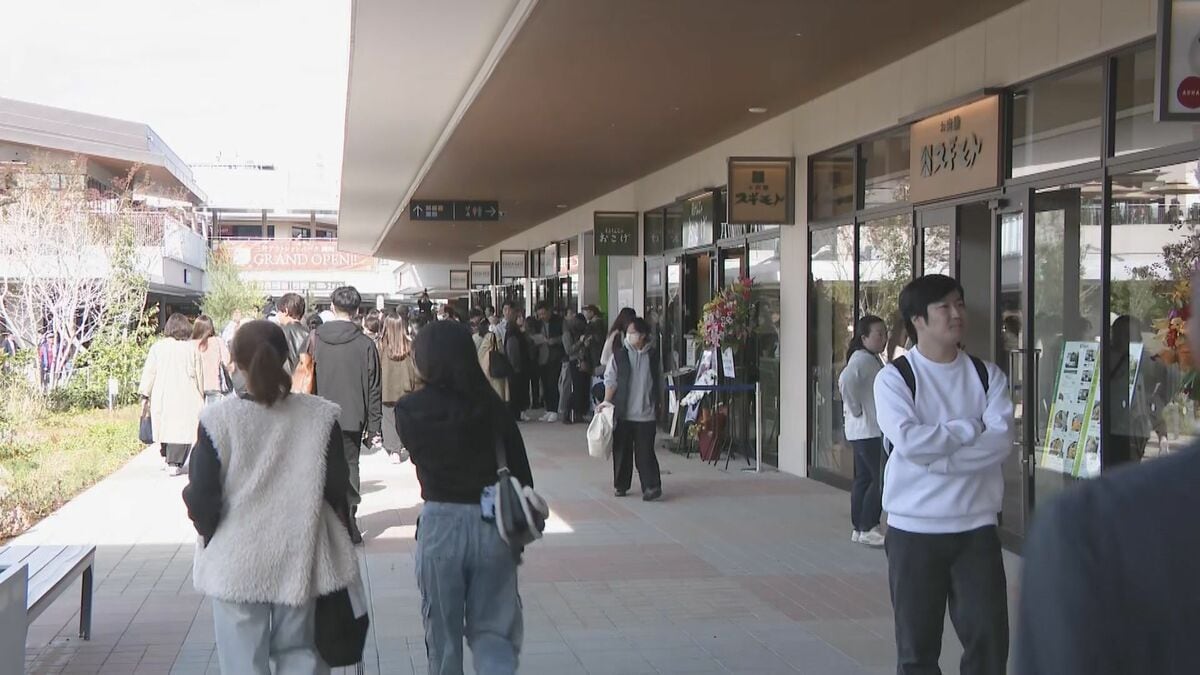 三井アウトレットパーク岡崎がオープン 日本初出店の32店舗を含む180店 子ども向けの遊具やドッグランも 愛知