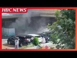 【速報】札幌中心部のホテルの立体駐車場の外壁が崩落“ドーン”と大きな音とともにちりや埃が舞い上がる 巻き込まれた人や車なく、けが人の情報なし | 北海道のニュース|HBC北海道放送