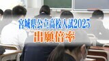 宮城県公立高校入学試験2025『出願倍率』全日制で0.99倍 仙台一高1.35倍、仙台二高1.21倍、宮城野高校・美術科1.8倍が最高倍率【全校の出願倍率掲載】|TBS NEWS DIG