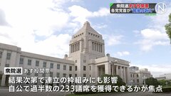 衆院選はあす投開票　各党党首が“最後の訴え”　与党の過半数維持が最大の焦点| TBS CROSS DIG with Bloomberg