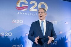 ベッセント氏、ロシア財務相とG20で会談－米ロ経済高官の接触は異例| TBS CROSS DIG with Bloomberg