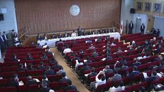 自民・両院議員総会　総裁選前倒しの是非を検討するよう選挙管理委員会に求めることを決定| TBS CROSS DIG with Bloomberg