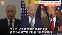 アメリカ大統領選の結果次第で軍事支援に影響か　ウクライナ副国防相「支援は変わらない」と強調| TBS CROSS DIG with Bloomberg