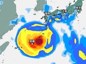 【台風情報】猛烈な台風13号（ドルフィン）今後の予想進路は？勢力は？【8月11日（火）までの雨風シミュレーション】最大瞬間風速80/sに　強い勢力で九州・沖縄地方に接近か（1日午前6時45分・気象庁発表）|TBS NEWS DIG