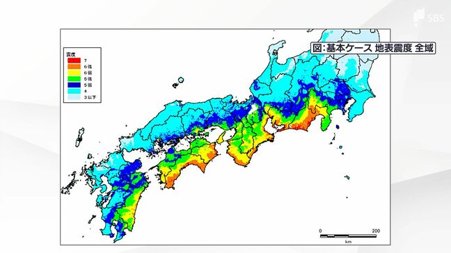 静岡県内の死者数最悪の場合約10万3000人… 南海トラフ巨大地震被害想定13年ぶりに見直し 震度7から6弱の揺れ最短2分で津波到達か|TBS NEWS DIG