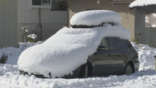 「前触れもなくきた感じ」県北部中心に積雪も　長野市で初雪観測　平年と同じ|TBS NEWS DIG