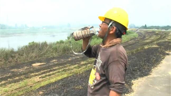 35度超の猛暑…土手の野焼き「もう大変」6月観測史上最高の地点続出　鹿児島|TBS NEWS DIG