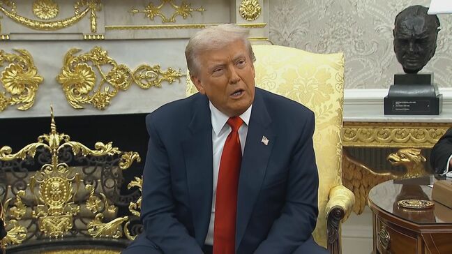 トランプ大統領　台湾めぐり中国を刺激しないよう高市総理に求める　ウォール・ストリート・ジャーナル|TBS NEWS DIG