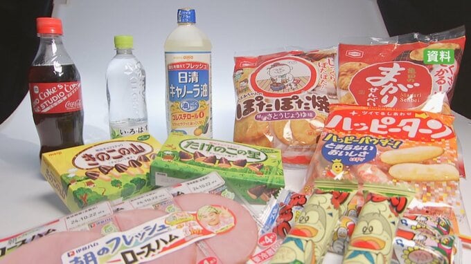 値上げ食品は今年最大2911品目　電気料金や医薬品も　10月から負担増|TBS NEWS DIG