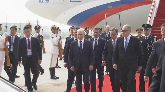 ロシアのプーチン大統領が訪中　「日本で軍国主義復活」事前インタビューで日本を批判　中ロの結束をアピール|TBS NEWS DIG