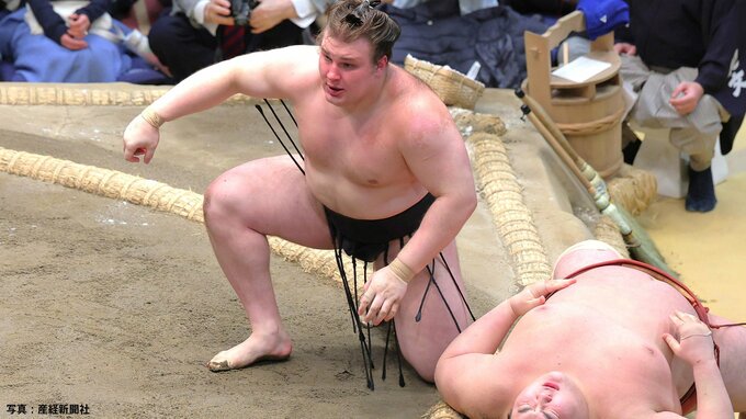 安青錦が20年ぶり新大関V、新関脇からの連続賜杯は双葉山以来89年ぶりの快挙！優勝決定戦で熱海富士を下す|TBS NEWS DIG