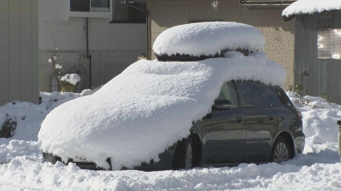 「前触れもなくきた感じ」県北部中心に積雪も　長野市で初雪観測　平年と同じ　|　SBC NEWS | 長野のニュース | SBC信越放送